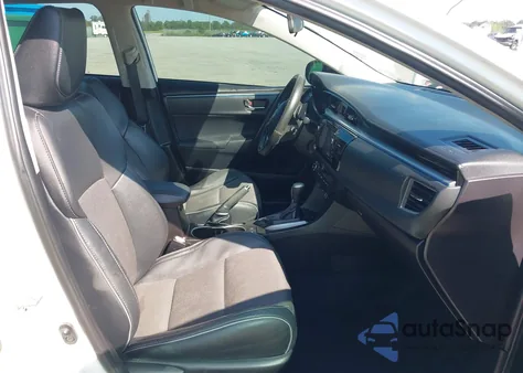 2015 Toyota Corolla S Plus из США, поврежденный, VIN 5YFBURHE0FP273214